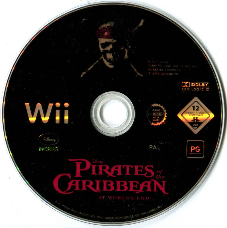 Media for Disney Pirates of the Caribbean: At World's End (Wii)