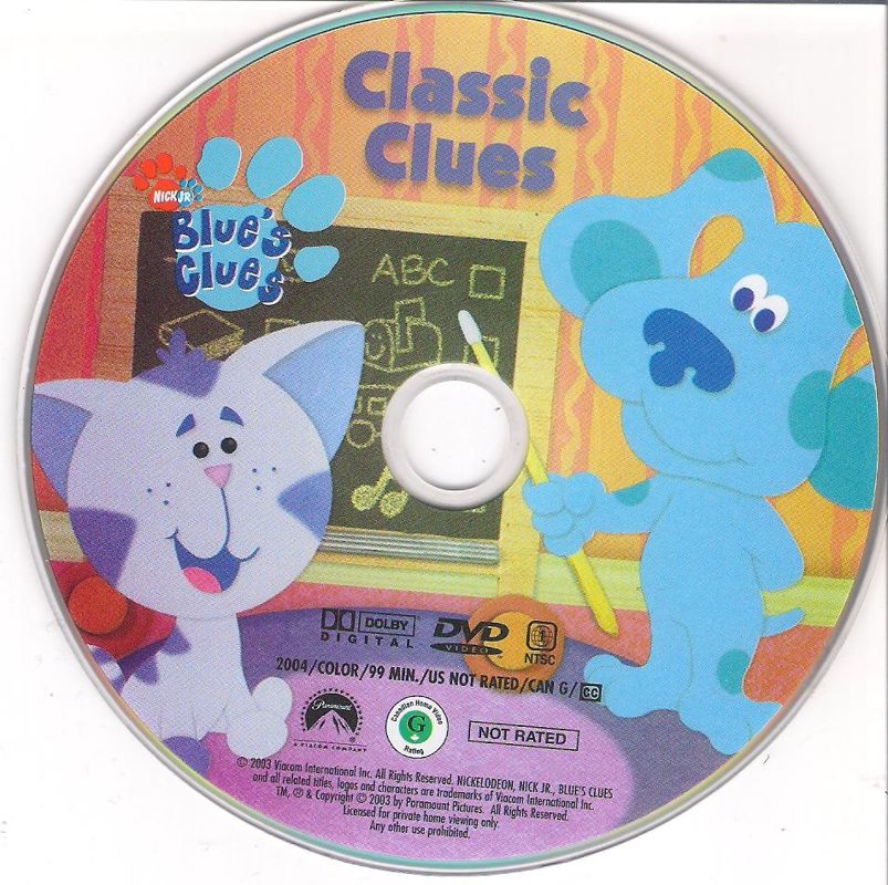 Blue's Clues: Classic Clues cover or packaging material - MobyGames