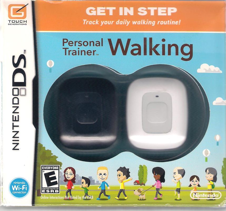 Front Cover for Personal Trainer: Walking (Nintendo DS)