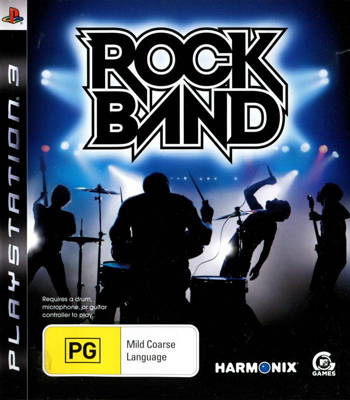 Front Cover for Rock Band (PlayStation 3)