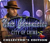 Front Cover for Noir Chronicles: City of Crime (Collector's Edition) (Macintosh and Windows) (Big Fish Games release)