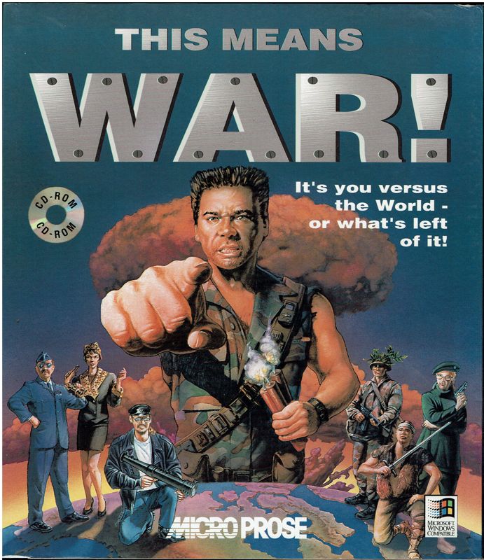 Front Cover for This Means War! (Windows 3.x)