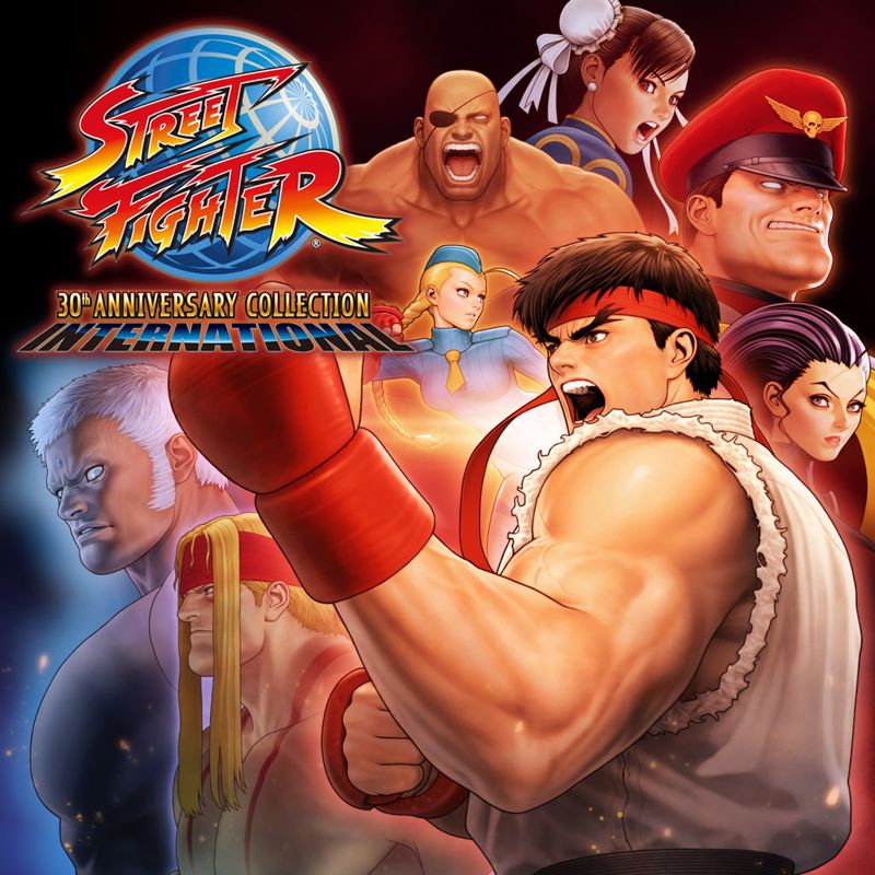Front Cover for Street Fighter: 30th Anniversary Collection (PlayStation 4) (download release)