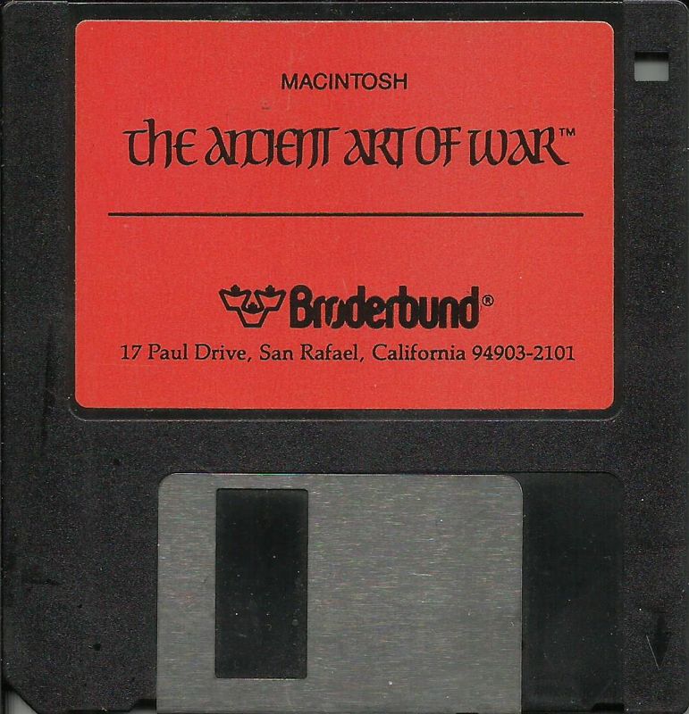 Media for The Ancient Art of War (Macintosh) (3.5" Release): Disk (1/1)