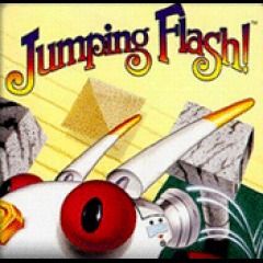 Front Cover for Jumping Flash! (PS Vita and PSP and PlayStation 3) (PSN release)