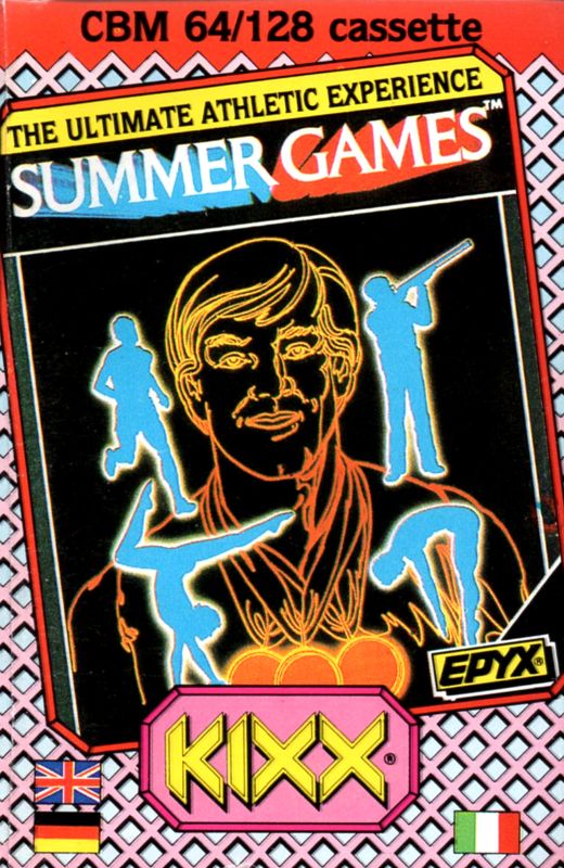 Front Cover for Summer Games (Commodore 64) (Budget re-release)
