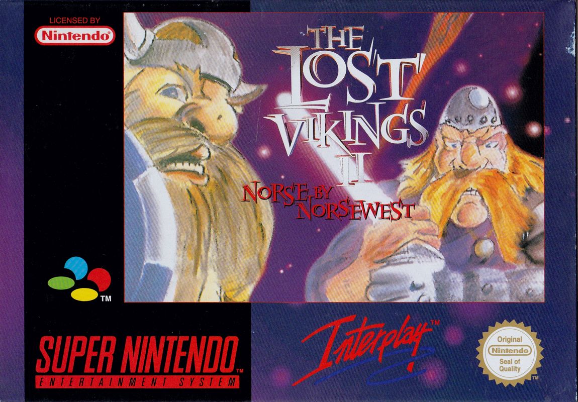 Front Cover for Norse by Norse West: The Return of the Lost Vikings (SNES)
