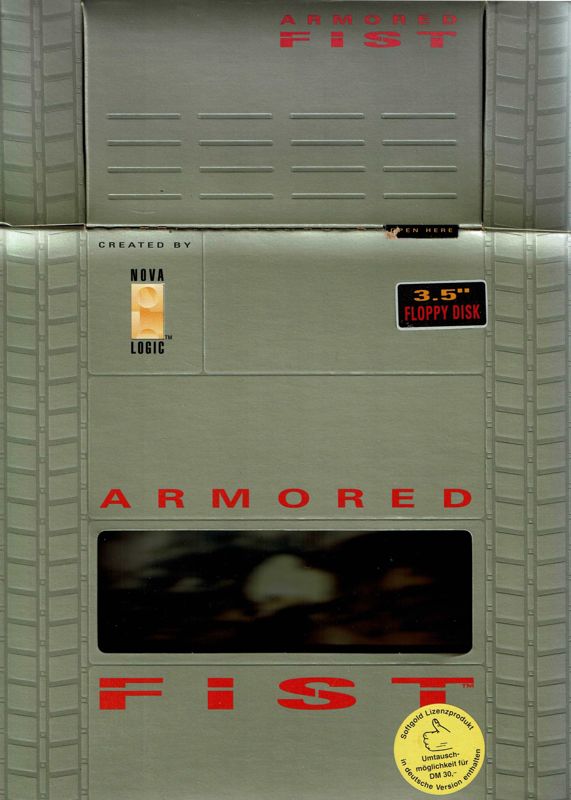Front Cover for Armored Fist (DOS) (Complete English Version - 3,5'' Disk release)