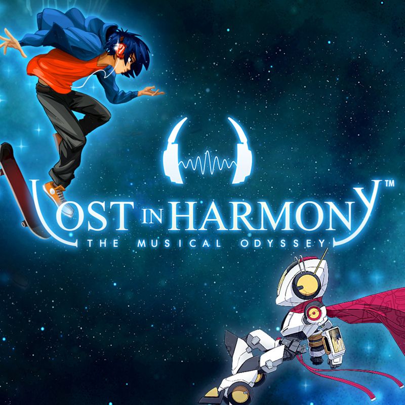 Front Cover for Lost in Harmony: The Musical Odyssey (Nintendo Switch) (download release)