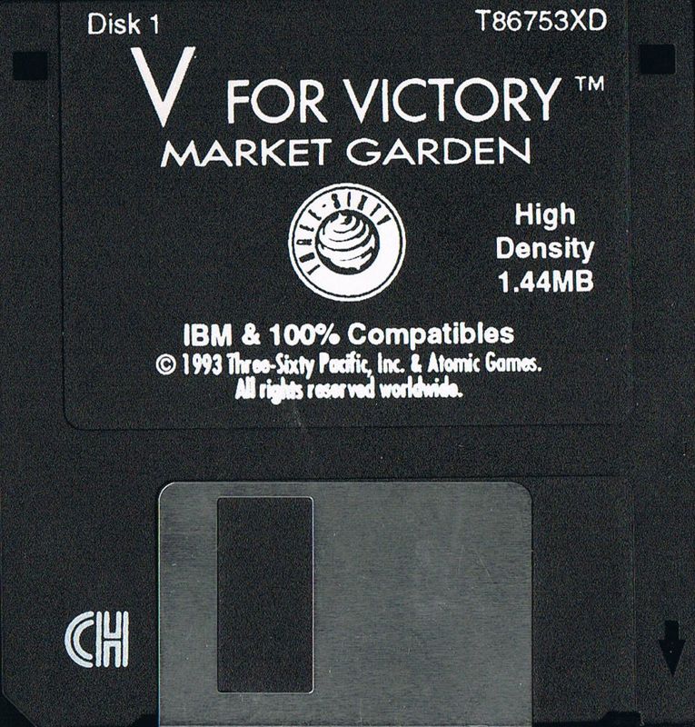 V for Victory Market Garden cover or packaging material MobyGames