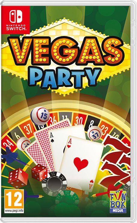 Front Cover for Vegas Party (Nintendo Switch) (download release)