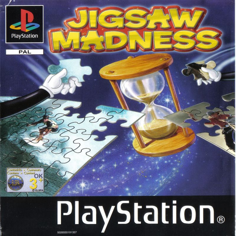 Front Cover for Jigsaw Madness (PlayStation)