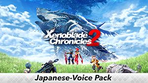 Front Cover for Xenoblade Chronicles 2: Japanese-voice Pack (Nintendo Switch) (download release)