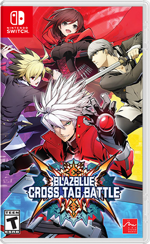 Front Cover for BlazBlue: Cross Tag Battle (Nintendo Switch) (download release): 1st version