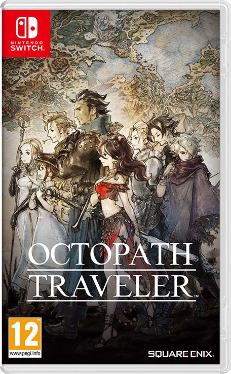 Front Cover for Octopath Traveler (Nintendo Switch) (download release)