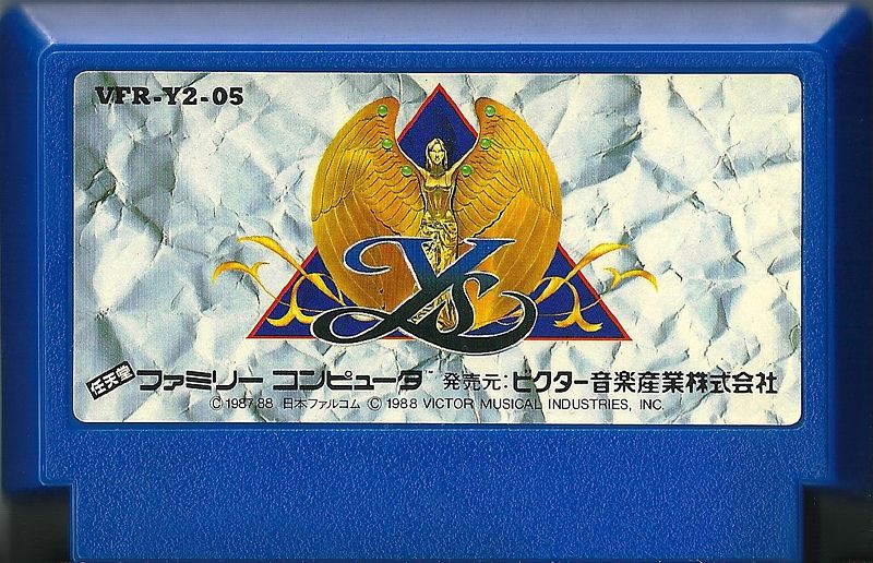 Media for Ys: The Vanished Omens (NES)