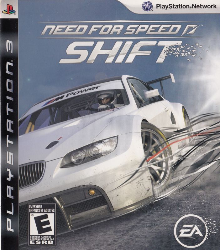 Front Cover for Need for Speed: Shift (PlayStation 3)