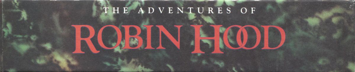 Spine/Sides for The Adventures of Robin Hood (Atari ST): Top
