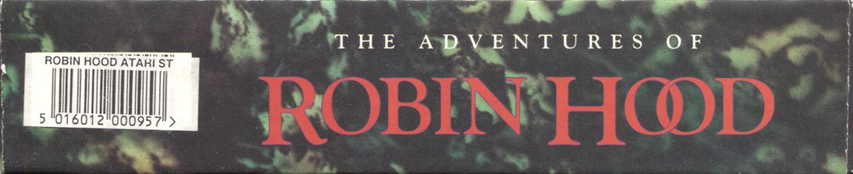 Spine/Sides for The Adventures of Robin Hood (Atari ST): Bottom