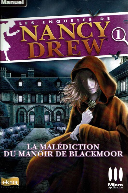 Manual for Nancy Drew: Curse of Blackmoor Manor (Windows): Front