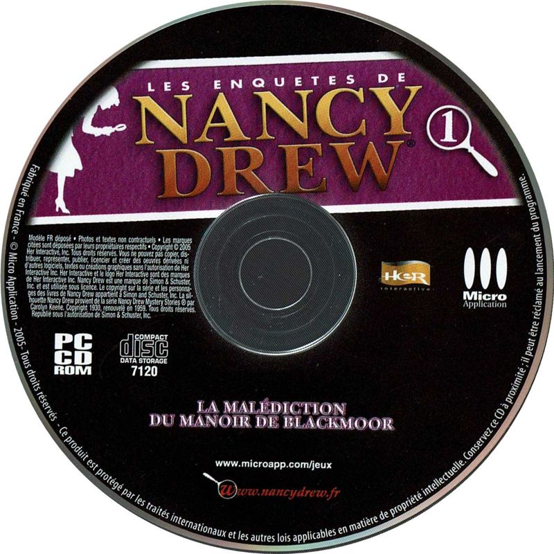 Media for Nancy Drew: Curse of Blackmoor Manor (Windows)