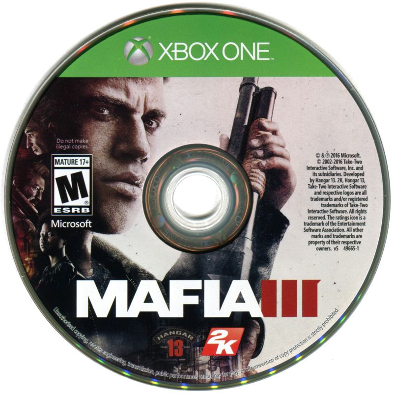 Mafia III cover or packaging material - MobyGames