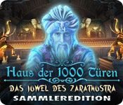 Front Cover for House of 1000 Doors: The Palm of Zoroaster (Collector's Edition) (Windows) (Big Fish release): German version