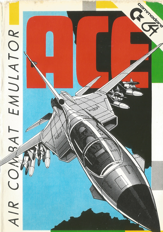 Front Cover for ACE: Air Combat Emulator (Commodore 64)