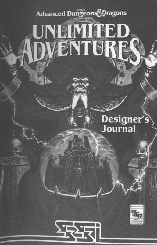 Extras for Dungeons & Dragons: Forgotten Realms - The Archives Collection 2 (Linux and Macintosh and Windows) (GOG.com release): Unlimited Adventures - Designer's Journal (DE) - Front