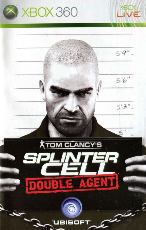 Manual for Tom Clancy's Splinter Cell: Double Agent (Xbox 360) (Classics release): Front