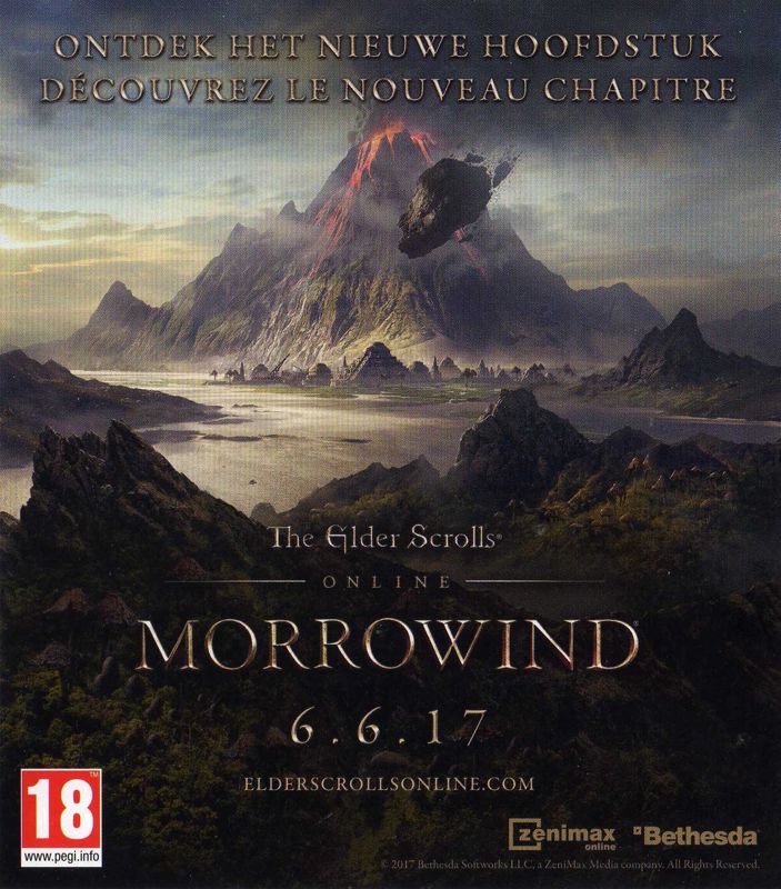 Advertisement for Prey (Xbox One): The Elder Scrolls Online: Morrowind / Dishonored 2 ad - front