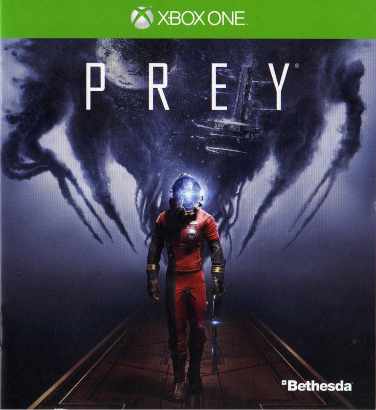 Manual for Prey (Xbox One): Front