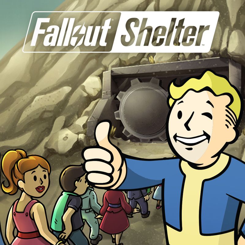 Front Cover for Fallout Shelter (Nintendo Switch) (download release)