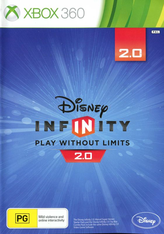 Front Cover for Disney Infinity 2.0: Play Without Limits (Xbox 360)