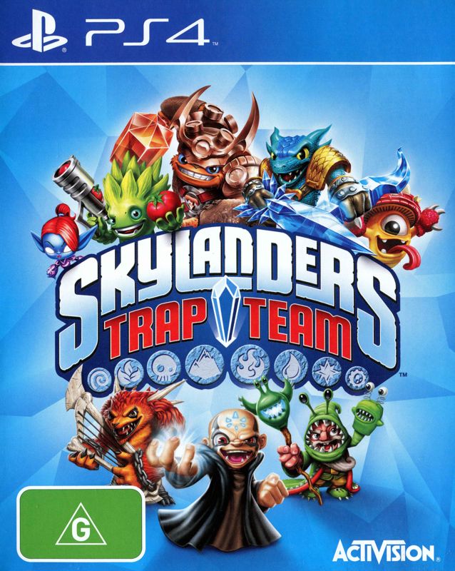 Front Cover for Skylanders: Trap Team (PlayStation 4)