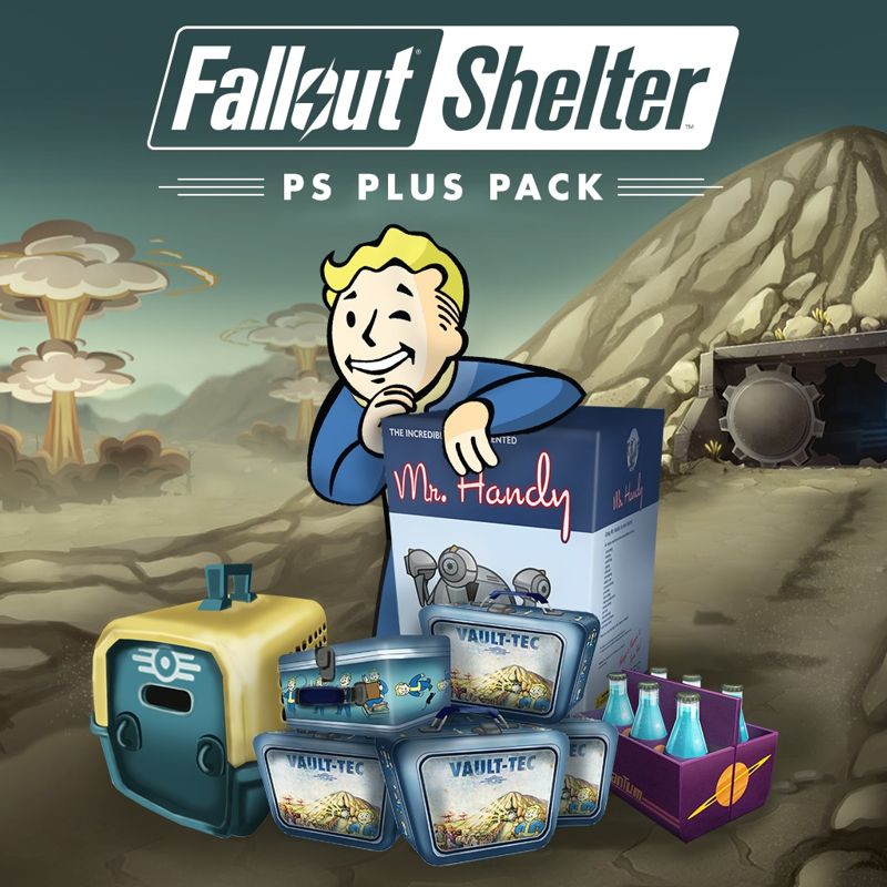 Front Cover for Fallout Shelter: PlayStation Plus Pack (PlayStation 4) (download release)