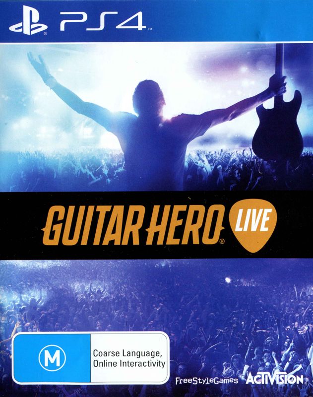 Front Cover for Guitar Hero Live (PlayStation 4)