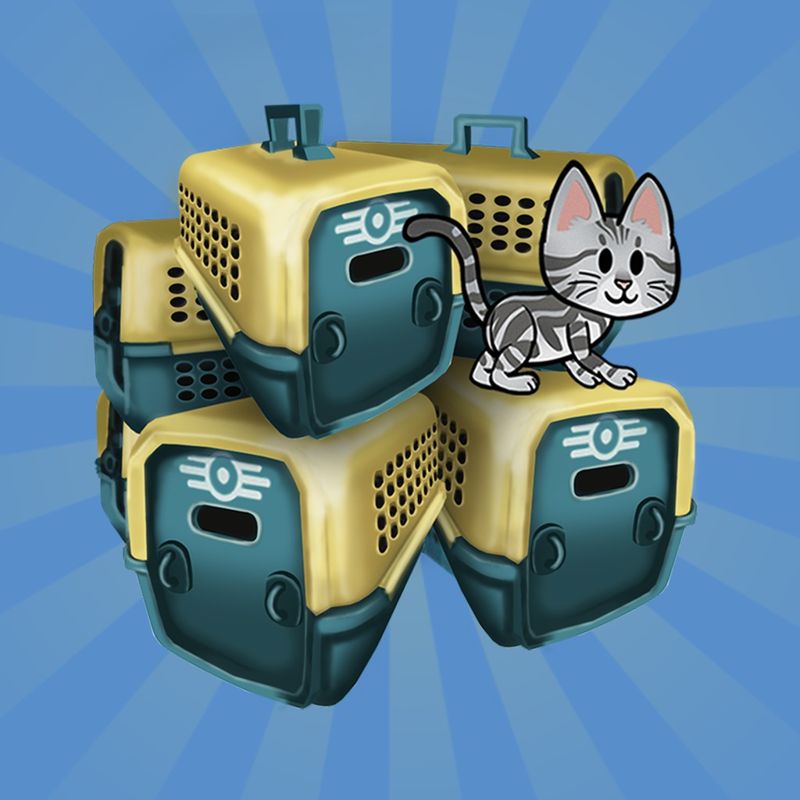 Fallout Shelter Bundle of 5 Pet Carriers (2018) MobyGames