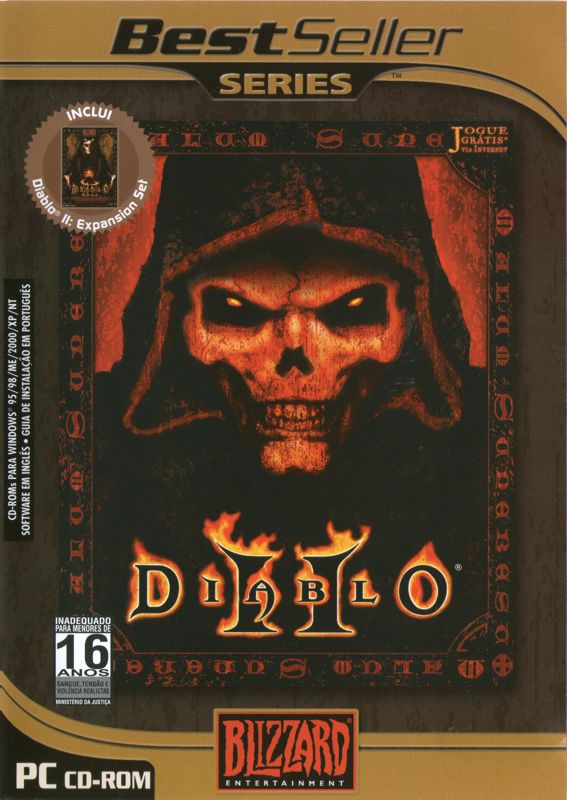 Front Cover for Diablo II: Battle Chest (Windows) (BestSeller Series release (2005))