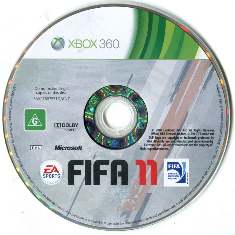 Media for FIFA Soccer 11 (Xbox 360)