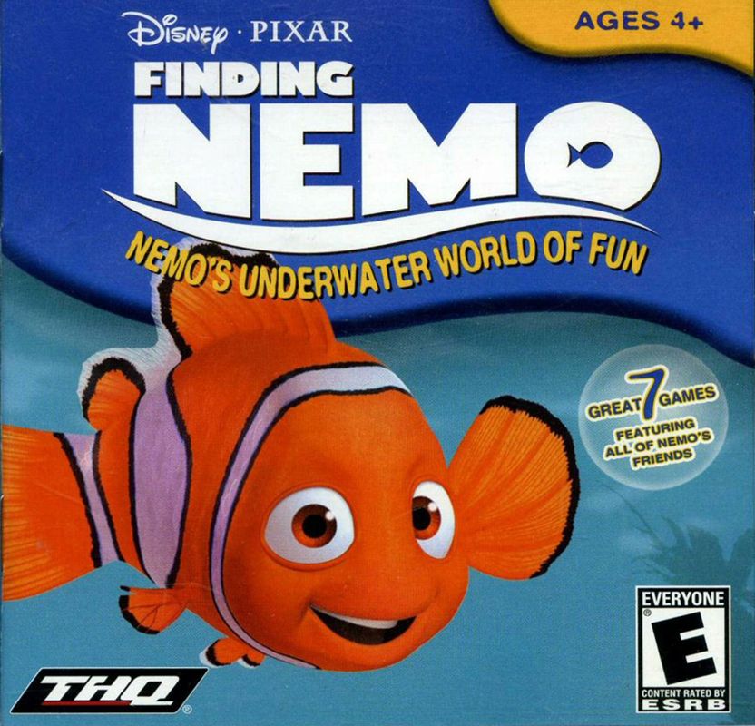 Front Cover for Disney•Pixar Finding Nemo: Nemo's Underwater World of Fun (Windows): cover w/o jewelcase