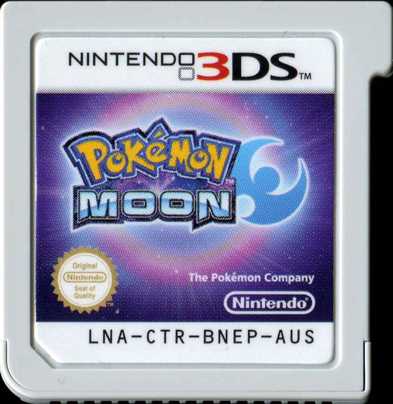 Media for Pokémon Moon (Nintendo 3DS): Front