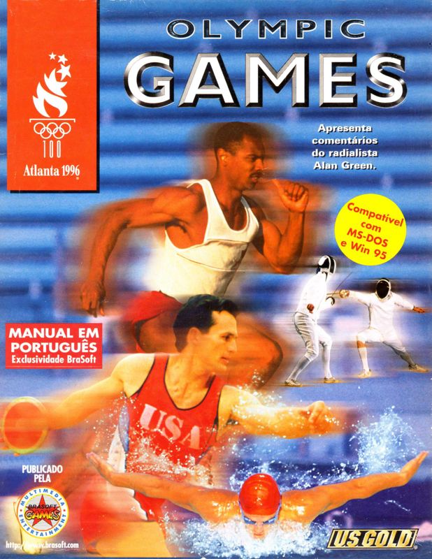 Olympic Games Atlanta 1996 Cover Or Packaging Material Mobygames