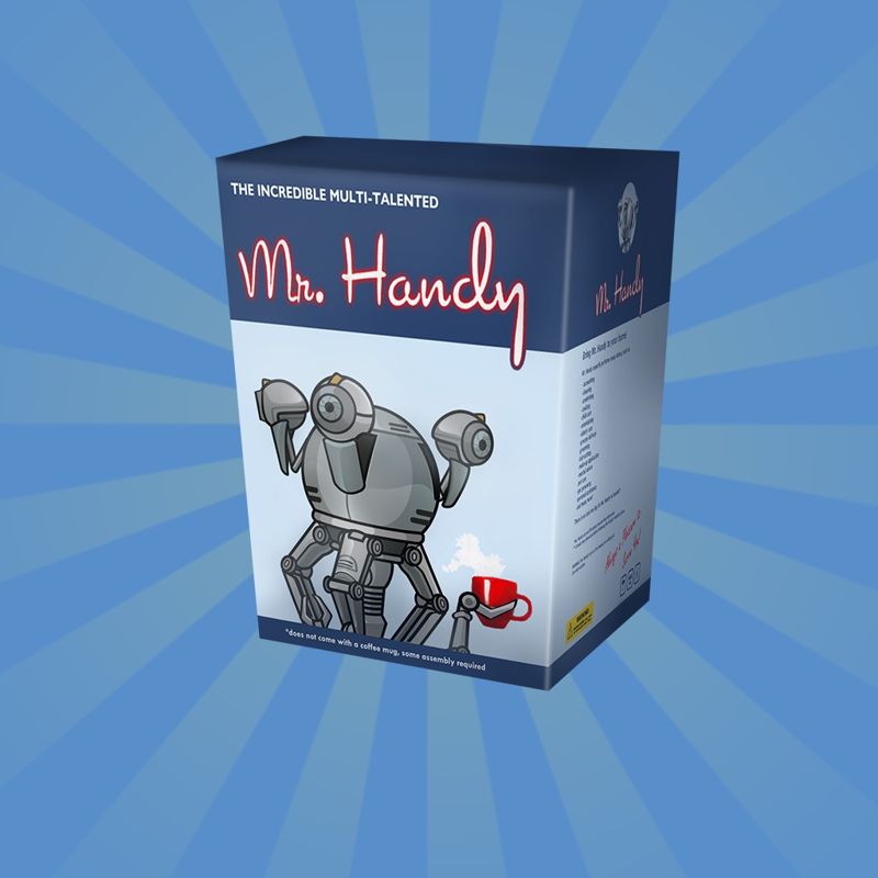Front Cover for Fallout Shelter: Single Mr. Handy (PlayStation 4) (download release)