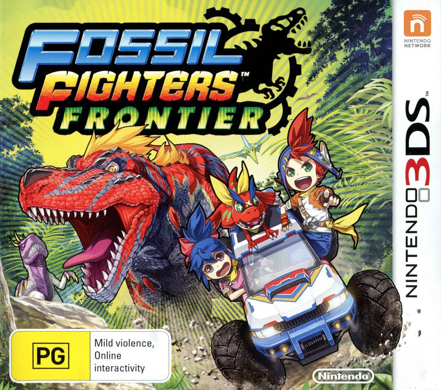 Front Cover for Fossil Fighters: Frontier (Nintendo 3DS)
