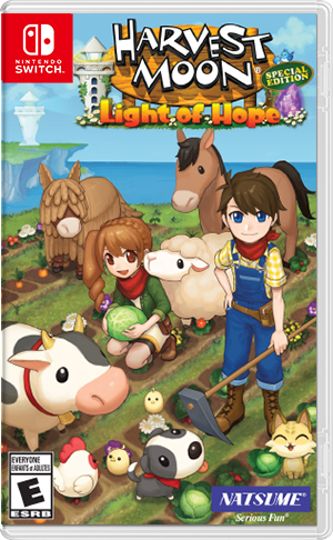 Front Cover for Harvest Moon: Light of Hope (Nintendo Switch) (download release)