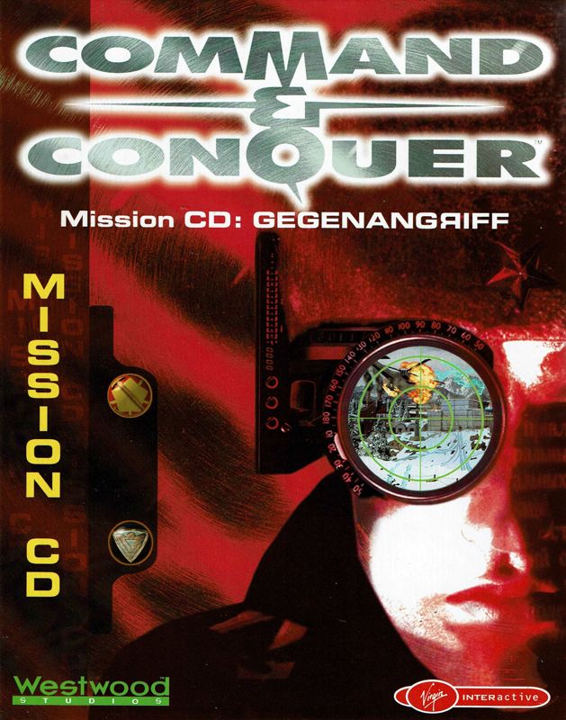 Front Cover for Command & Conquer: Red Alert - Counterstrike (DOS and Windows)