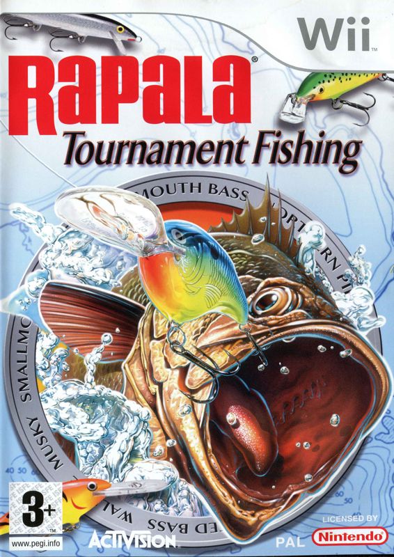 Front Cover for Rapala: Tournament Fishing (Wii)