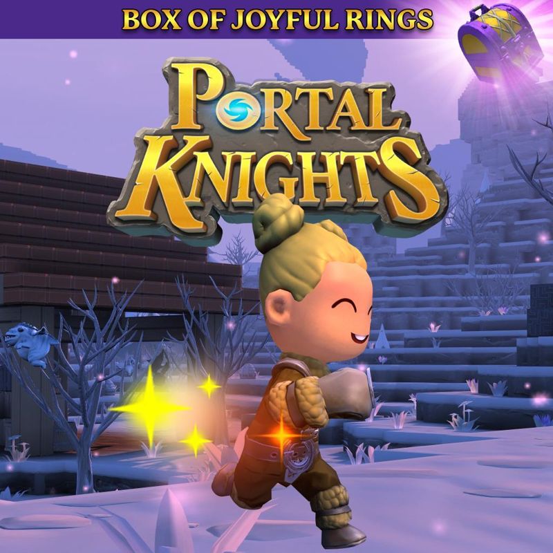Front Cover for Portal Knights: Box of Joyful Rings (PlayStation 4) (download release)