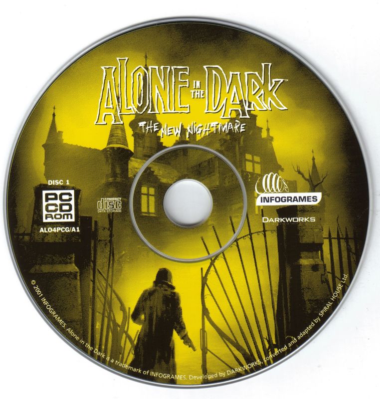 Alone in the Dark: The New Nightmare cover or packaging material ...